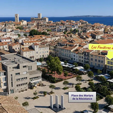Les Fenetres De Claudette Apartmán Antibes